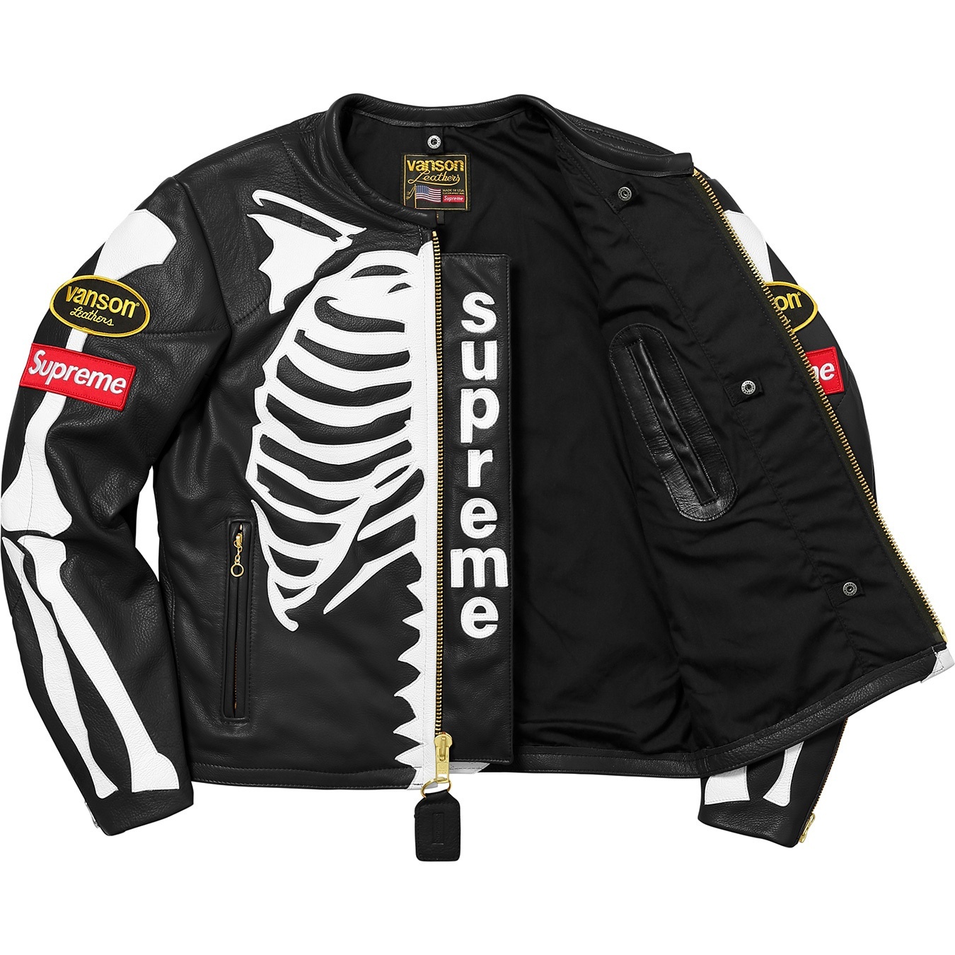 Supreme®/Vanson® Leather Bones Jacket view 18